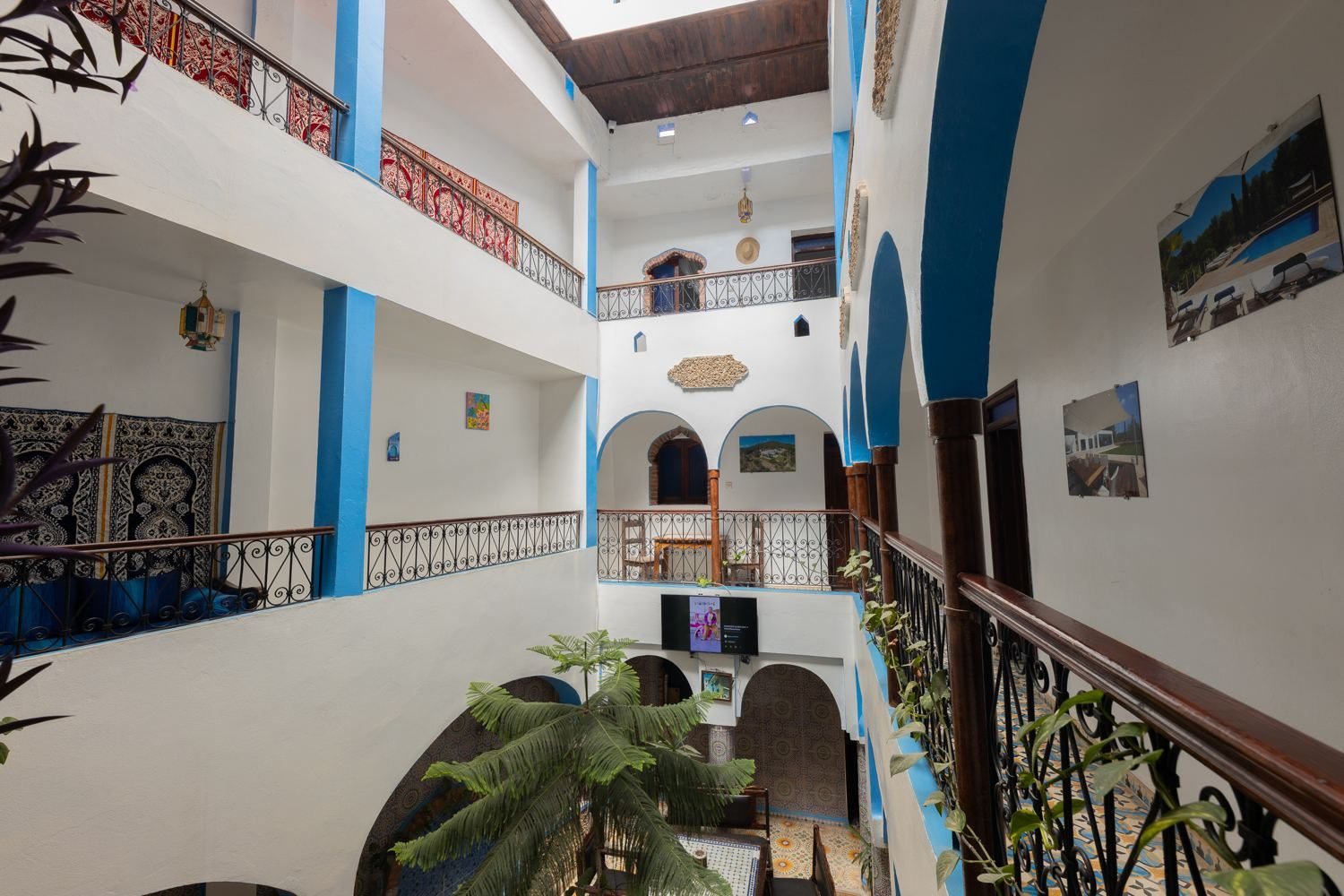 Hôtel Nisrine, riad dans la médina de Chefchaouen