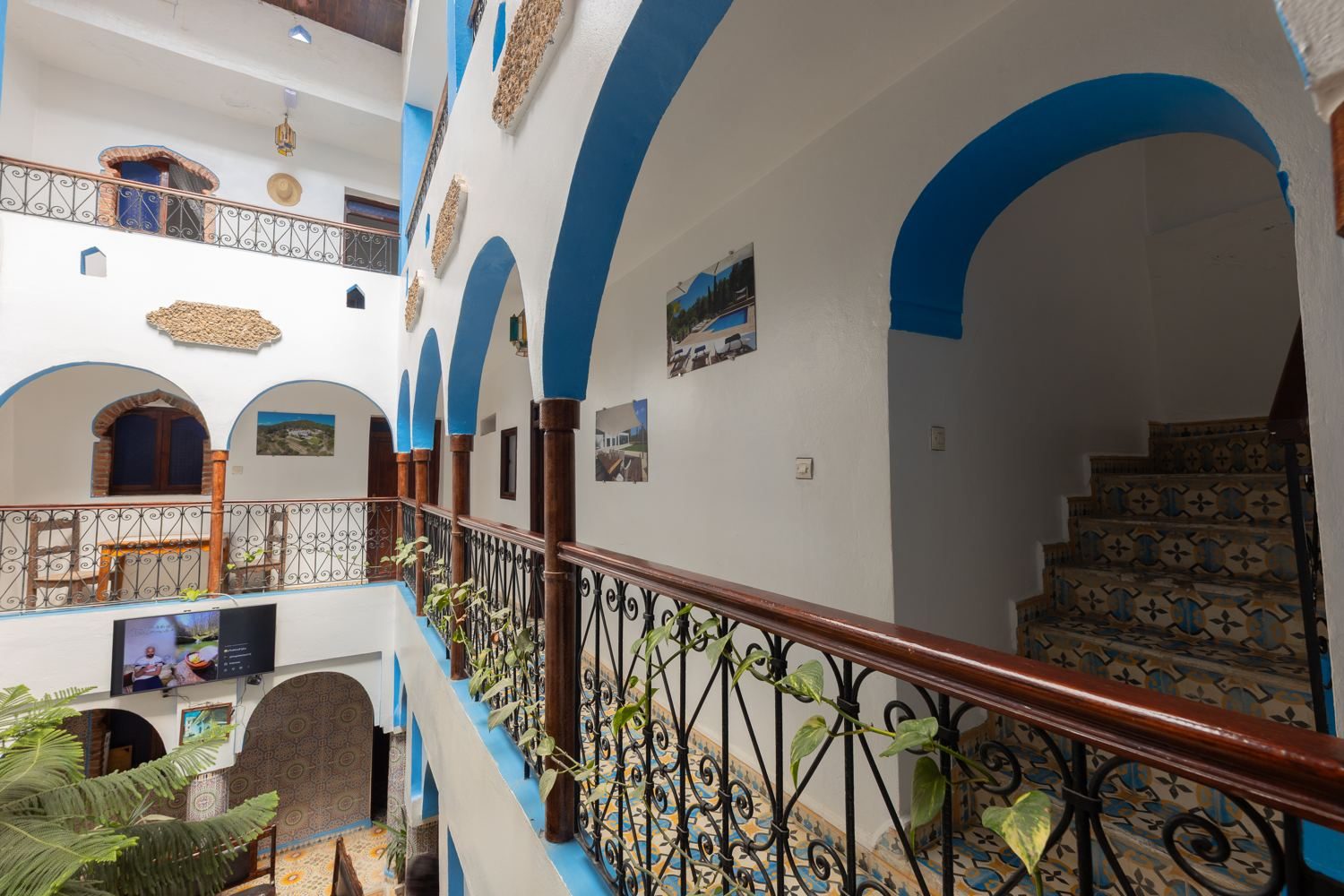 Hôtel Nisrine, riad dans la médina de Chefchaouen