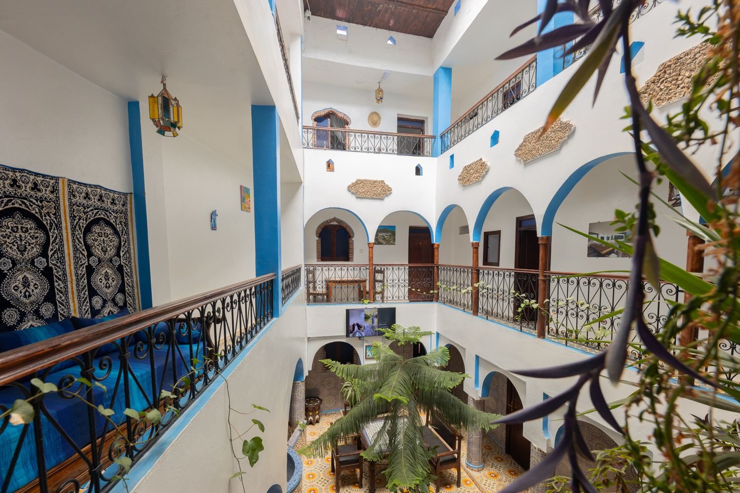 Hôtel Nisrine, riad dans la médina de Chefchaouen