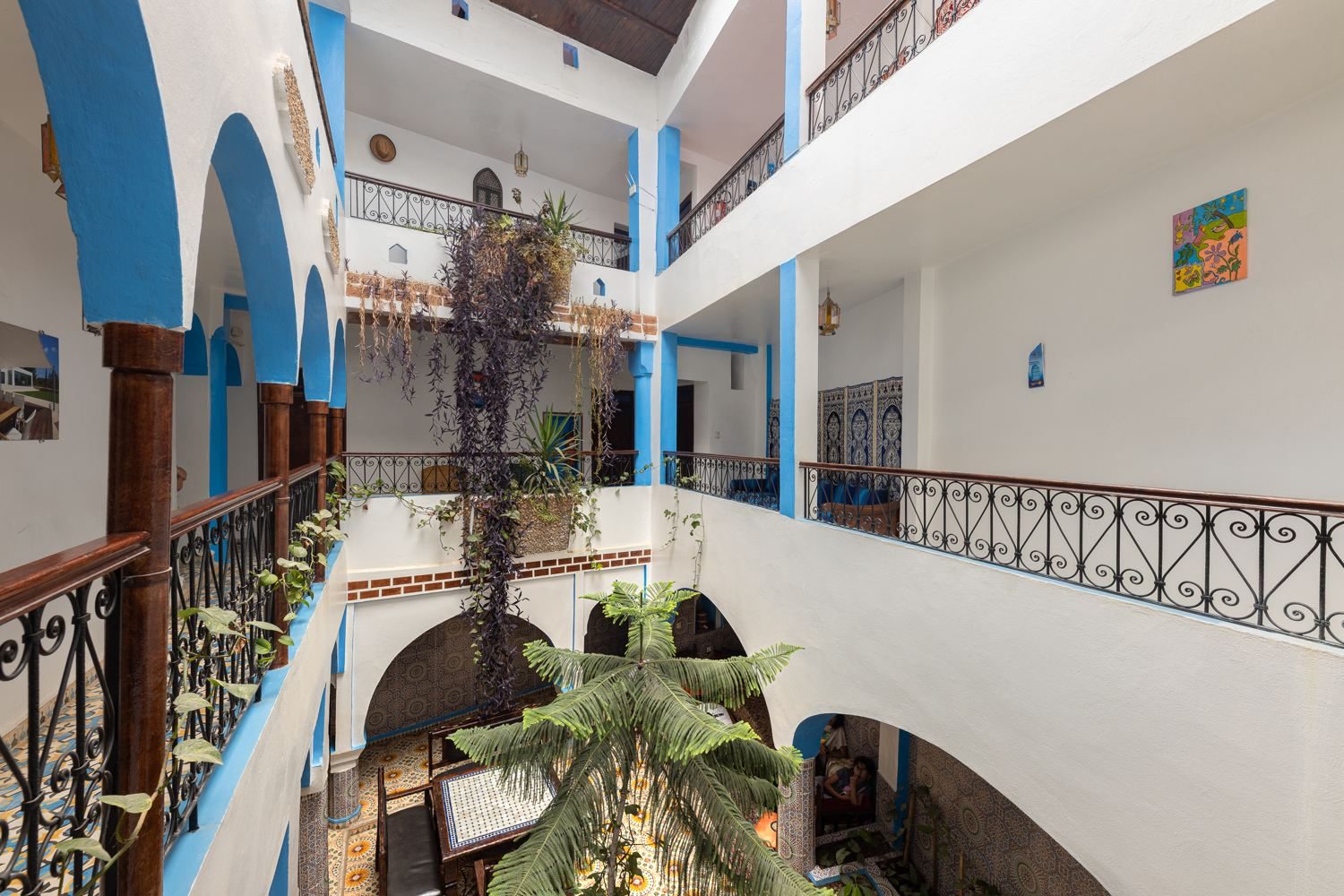 Hôtel Nisrine, riad dans la médina de Chefchaouen